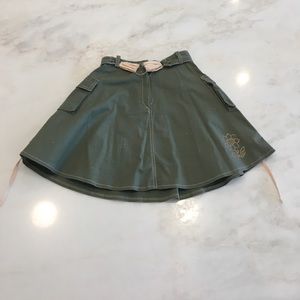Macleod Infant Girls' Cotton Green Skirt-Size 24 Months